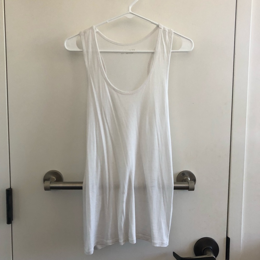 AllSaints Malin silk tank top